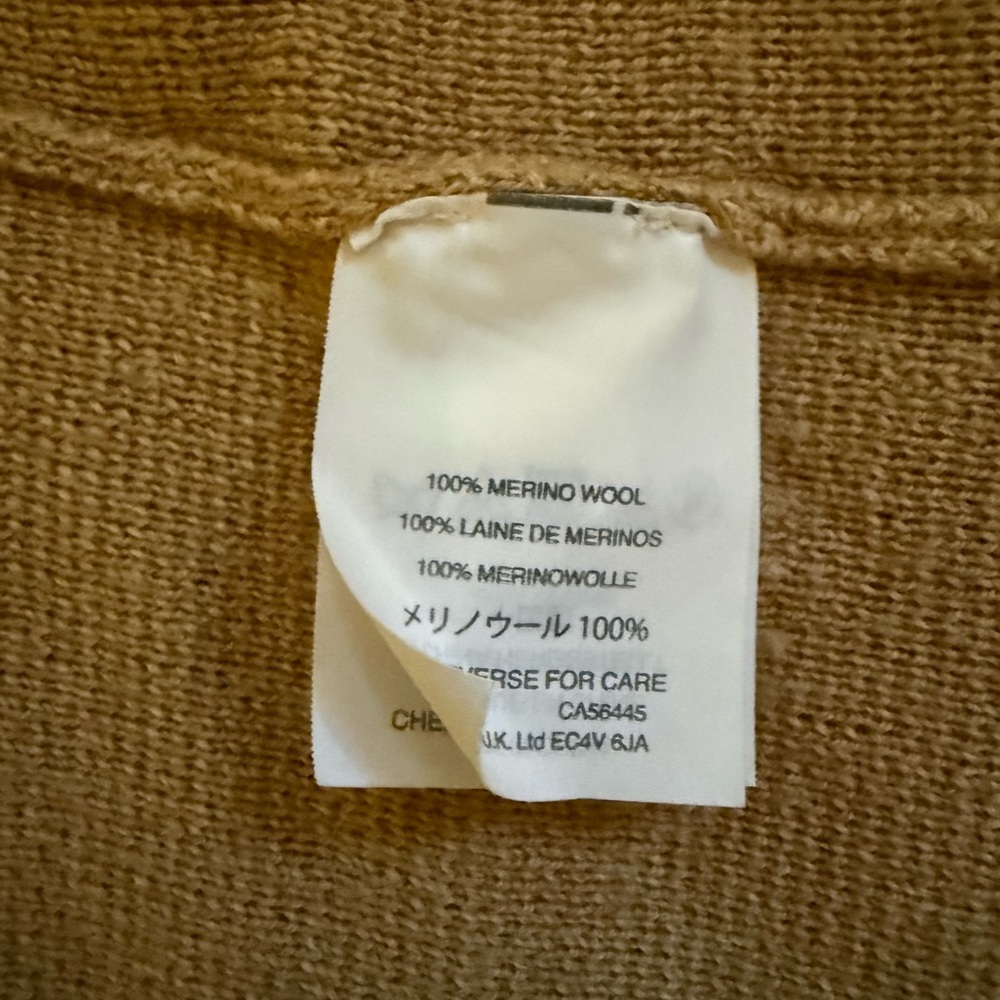 Women's Tan Sweater Blazer - Picture 3 of 3